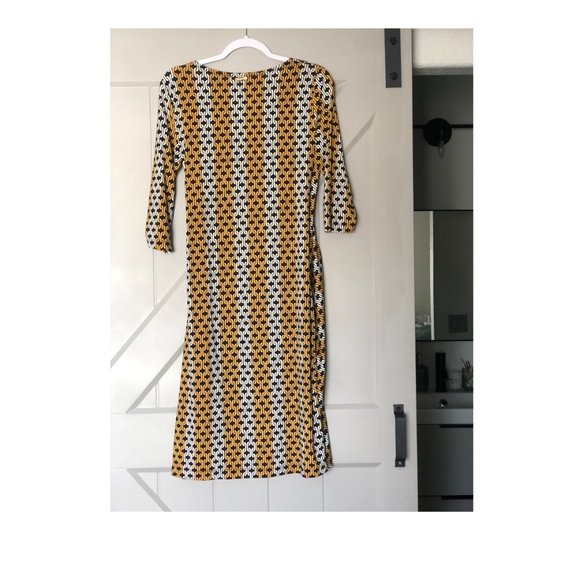 Gold black and grey dress - Picture 2 of 4